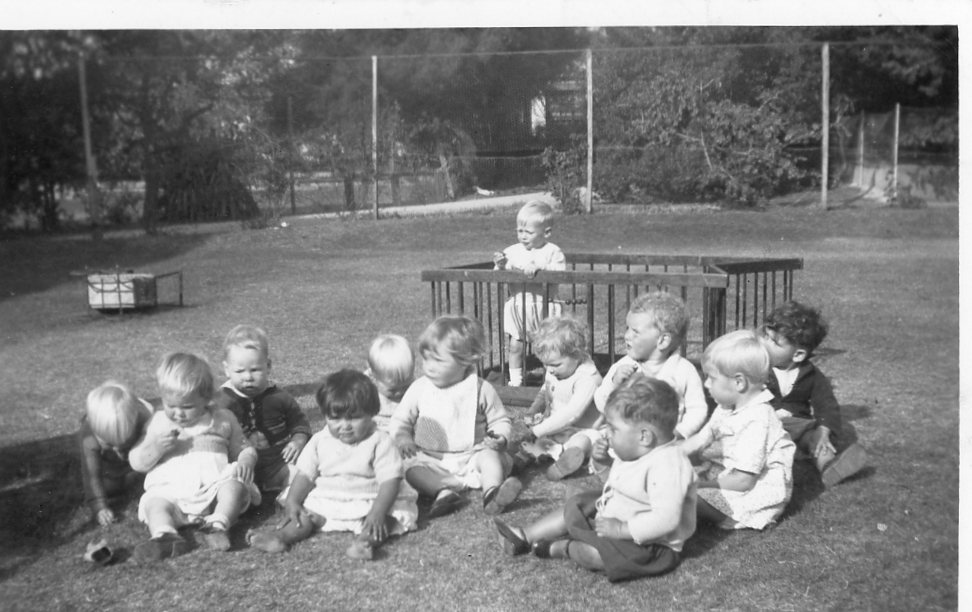 1940-50 - KC - On Lawn Of Original Home
