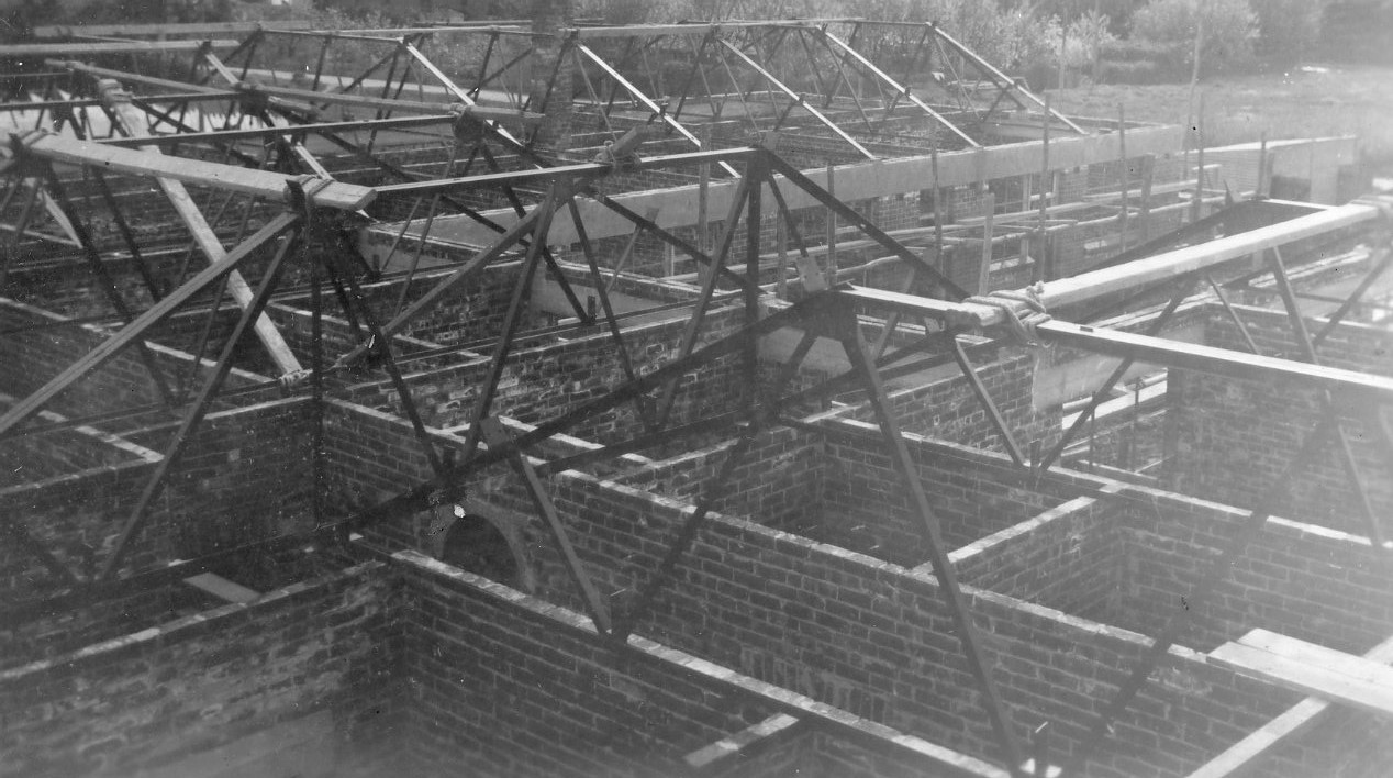 1948 - KC - Building A New Wing On The KC Complex - Donated Mr. Shearing