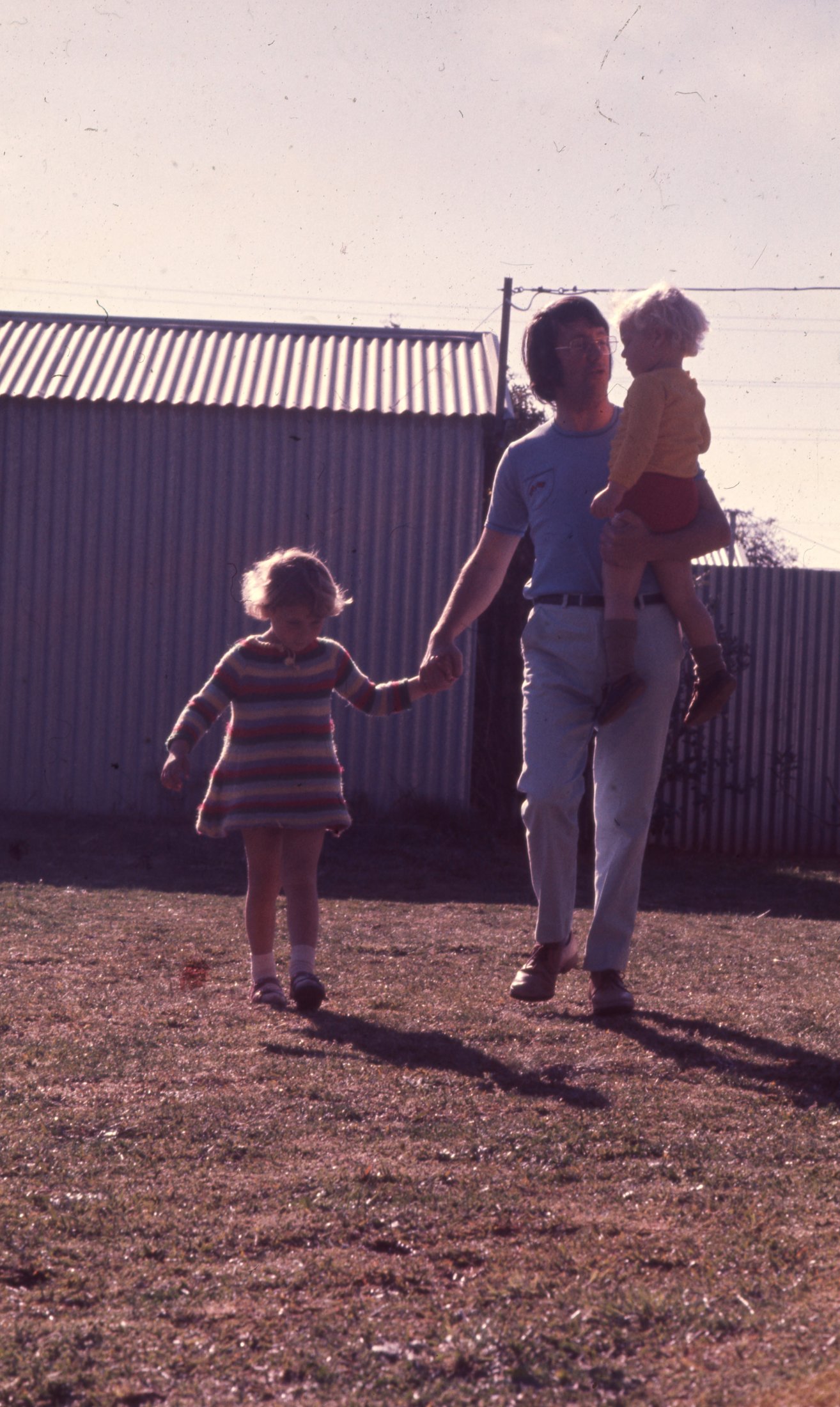 1970-80 - KC - Caretaker And Children Outside