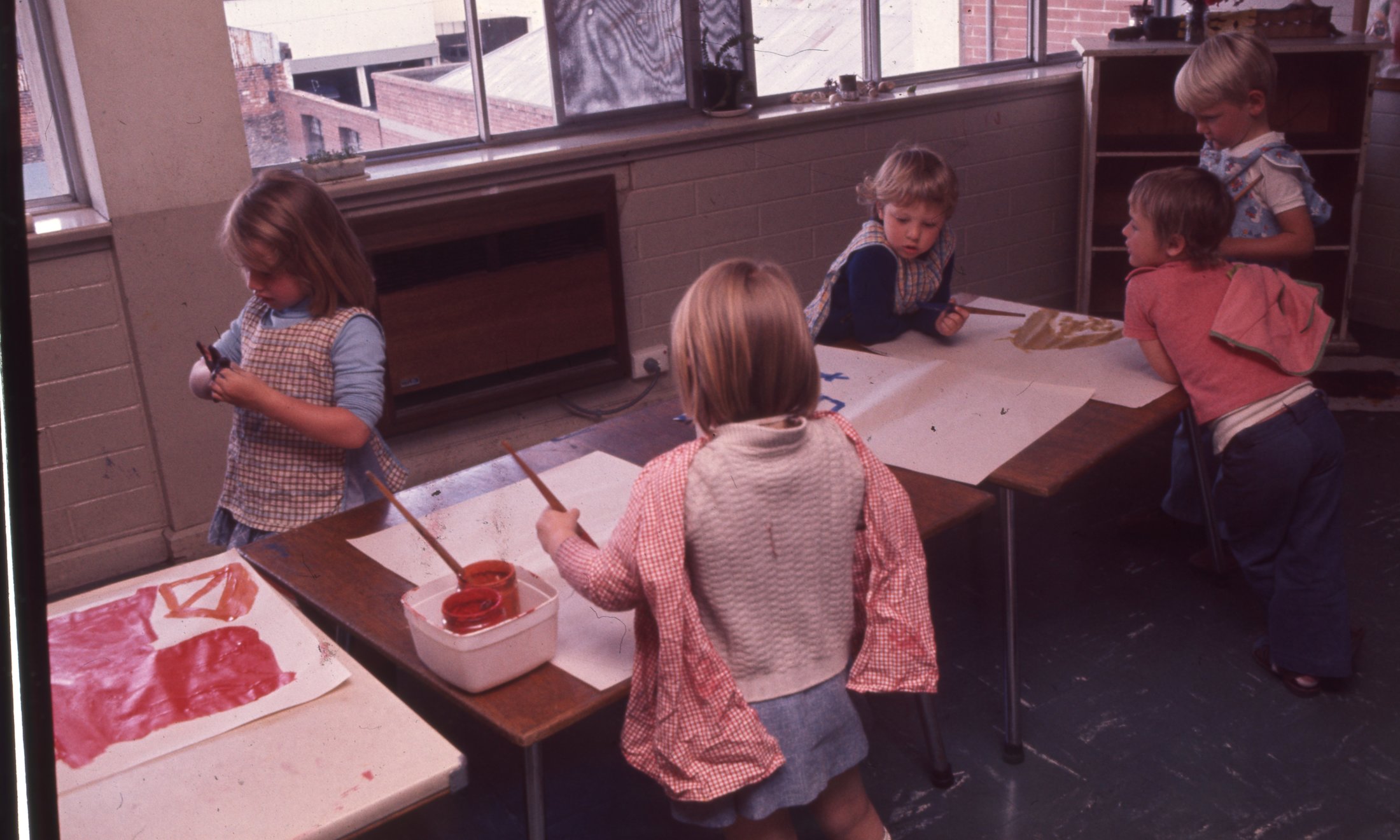 1970-80 - KC - Children Painting
