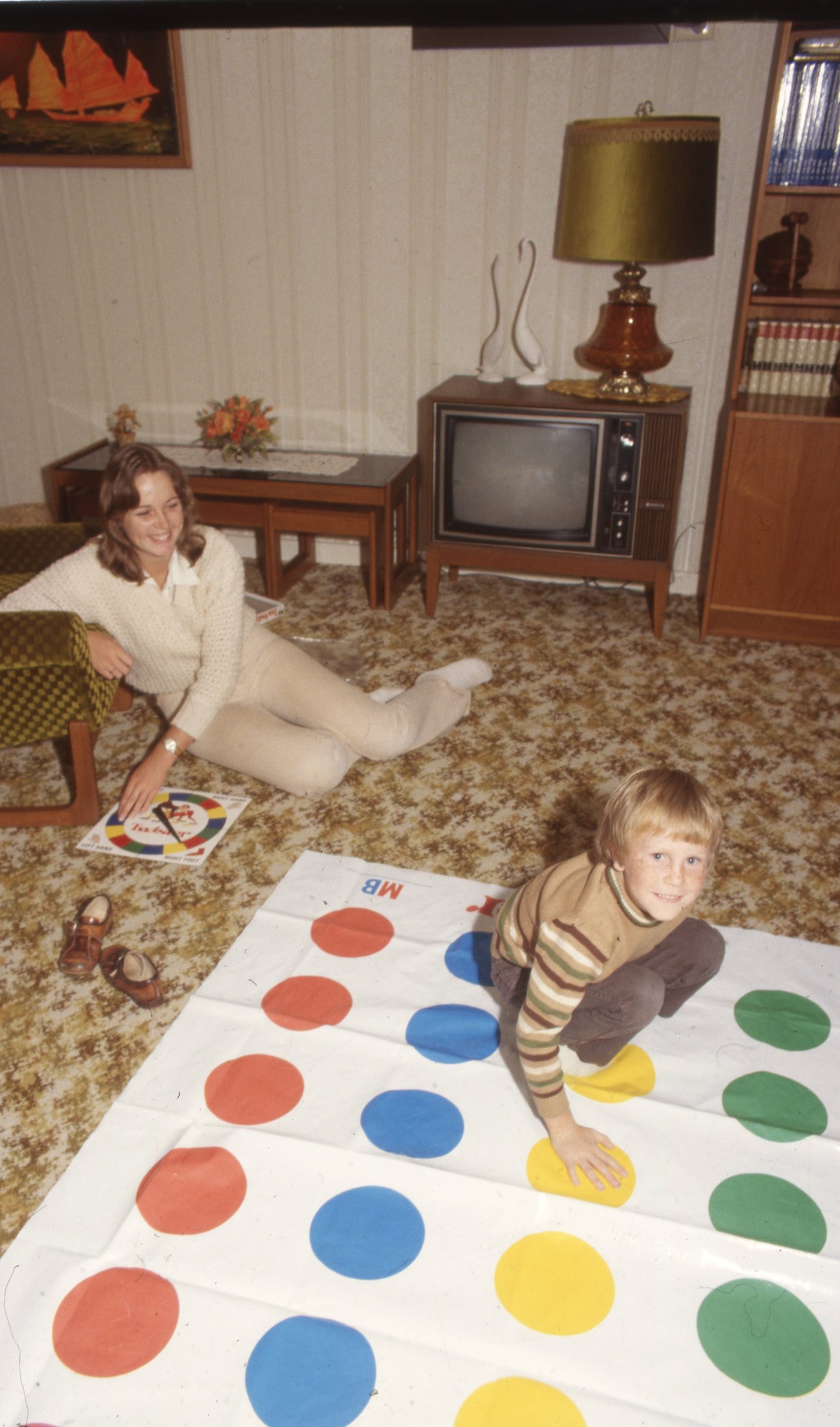 1970-80 - KC - Children Playing Twister