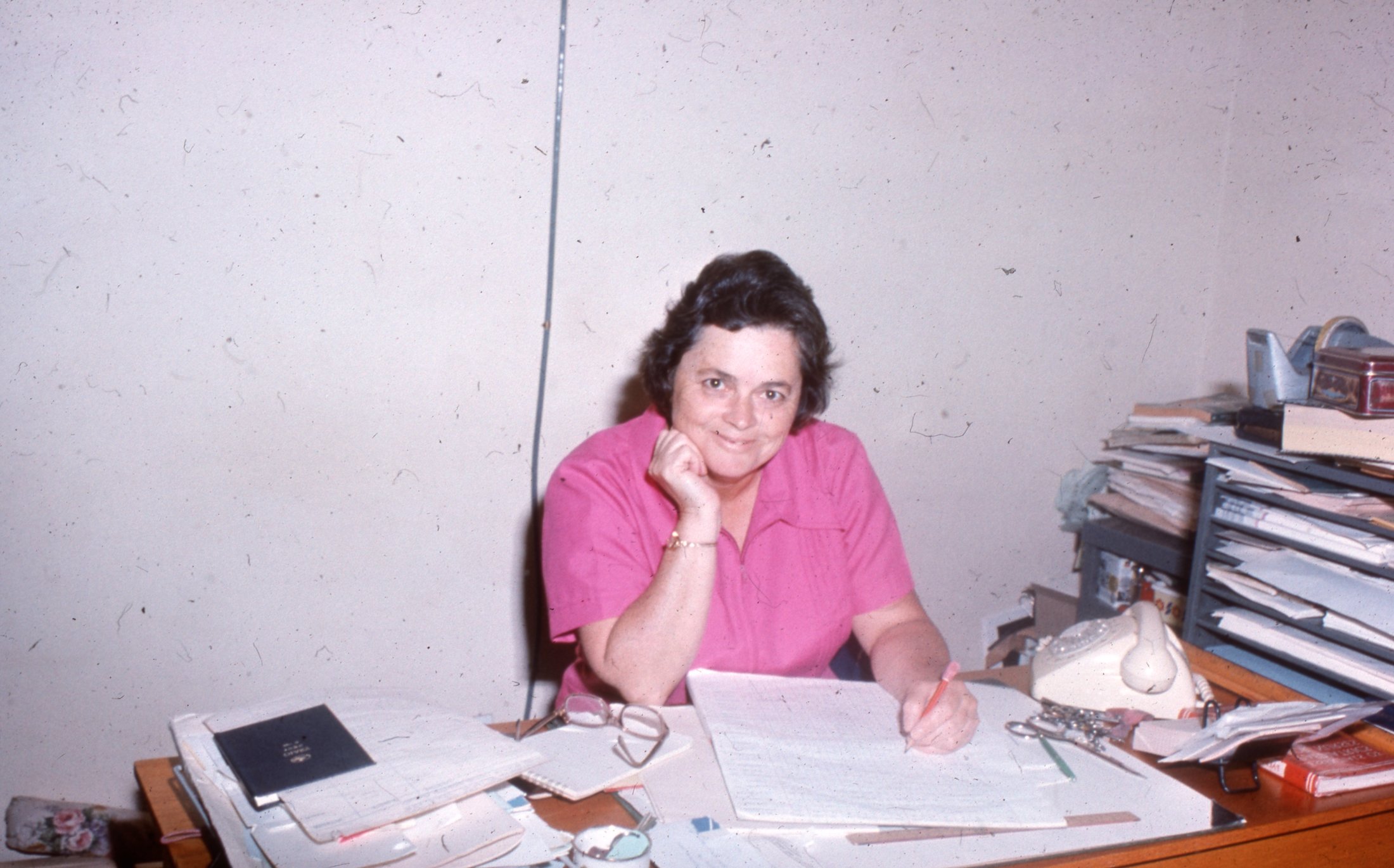 KC - Matron Sylvia Pettit Left 1976